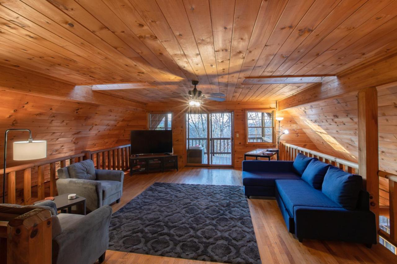 Treetops Cabin Easy To Asheville With Fast Wifi And Great View Swiss Zewnętrze zdjęcie